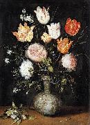 Jan Breughel Still-Life of Flowers Sweden oil painting artist
